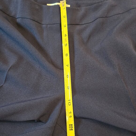 KASPER Women's Plus Size Tab Front Pant Sz: 16W  Navy - Picture 10 of 13